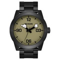 Nixon Corporal SS A346-001 Jam Tangan Kasual Lelaki 48mm Stainless Steel Hitam
