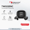 Nakamichi TW022ENC True Wireless Earbuds Bluetooth 5.3 TWS Gaming HD