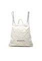 Chanel 22 Backpack 後背包 小羊皮 金色鏈條肩帶 黑色/白色/海軍藍 女裝