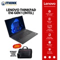 Lenovo ThinkPad E16 Gen 1 Laptop 16" FHD, Intel Core i7-1355U, 16GB RAM, 512GB SSD, Hitam