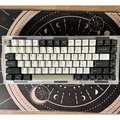 Noir Gear OLV75 Mechanical Keyboard 75% - Hitam/Putih, Switch Red/Brown/Blue, RGB Backlighting