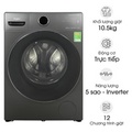 Máy giặt Whirlpool Inverter 10.5 kg FWMD10502FG - Cửa trước Supreme OxyCare, Xám
