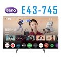 BenQ E43-745 43吋4K Google TV 智慧顯示器 - 追劇護眼，低藍光認證