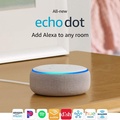 ลำโพงอัจฉริยะ Amazon Echo Dot 5th Gen สีน้ำเงิน/ขาว/ดำ ทรงกลม ใช้งานผ่านเสียง Alexa