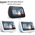 Amazon Echo Show 5 (第3代) 炭灰色 智能顯示屏 5.5吋觸控屏幕 Alexa語音助手