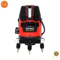 เครื่องวัดระดับเลเซอร์แสงแดง 5 เส้น MARATHON GT-215 สำหรับงานก่อสร้าง