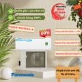 Máy lạnh Panasonic Inverter 1.5 HP RU12AKH-8 - Điều hòa treo tường 1 chiều lạnh
