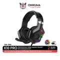 หูฟังเกมมิ่ง Onikuma K10 แบบสาย Black
