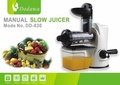 Dodawa DD-830 Slow Juicer - Pembuat Jus Buah & Sayur