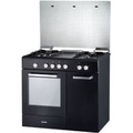 Elba EGC-C9704G(BK) Free Standing Gas Cooker - Hitam, 4 Burners, 9.55kW Total Power Output