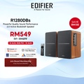 Edifier R1280DBS Aktif Bluetooth Bookshelf Speaker - 4" Mid Bass, Output Subwoofer, 42W RMS