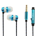 Tai nghe nhét tai Soundmax AH-306S - Đen Đỏ, Xanh Chrome, 10mm Driver, Có Hủy Nhẹ Tiếng Ồn