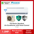 Daikin FTV35P 1.5HP Non Inverter Air Conditioner | Siri FTV-P | Dinding Terpasang