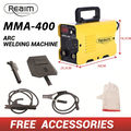 Mesin Las Inverter REAIM MMA-250 450 Watt Portable IGBT