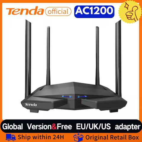 Tenda AC1200 เร้าเตอร์ไร้สาย 4G Dual Band Wi-Fi Router รองรับ 4G LTE ทุกเครือข่าย