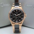 Jam Tangan Alexandre Christie 2294BF Ceramic Black Two-Tone Wanita