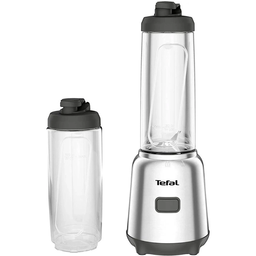 Máy xay sinh tố mini Tefal BL15FD30 Mix & Move - 600ml, Bạc, 300W