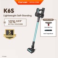 Corvan K6: Pembersih Udara Cordless 1.2kg, Sistem Penapisan HEPA 3-Langkah