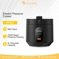ZOLELE EP301 Periuk Tekan Digital 3L - Kukus, Masak Nasi & Lebih Banyak Lagi