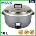 Milux MRC-5100 Periuk Nasi Elektrik 10L Warna Grey
