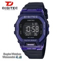 Jam Tangan Digital Pria Digitec DG-5169, Anti Air 10 Bar, Resin Case & Rubber Strap
