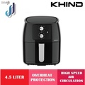 Khind ARF35 3.5L Air Fryer - Mint, Kapasiti Besar untuk Keluarga