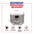 Rice Cooker Sharp KS-T18TL-ST Kapasitas 1.8 Liter Stainless Grey