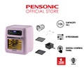 Pensonic PDF-1100DX 10L Air Fryer Oven - Penggoreng Udara dengan Fungsi Dehidrasi dan Rotisserie