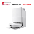 Robot hút bụi lau nhà Roborock Qrevo 5AE - Lực hút 12000Pa, Chống rối, Đen/Trắng