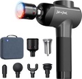 Bob and Brad X6 Pro Max Massage Gun with Heat-Cold Therapy, 5 Intensity Levels, 2000-3200 RPM, 6 Attachments