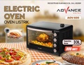 Oven Listrik Advance AOV-500 33 Liter - Kapasitas Besar, Hemat Energi