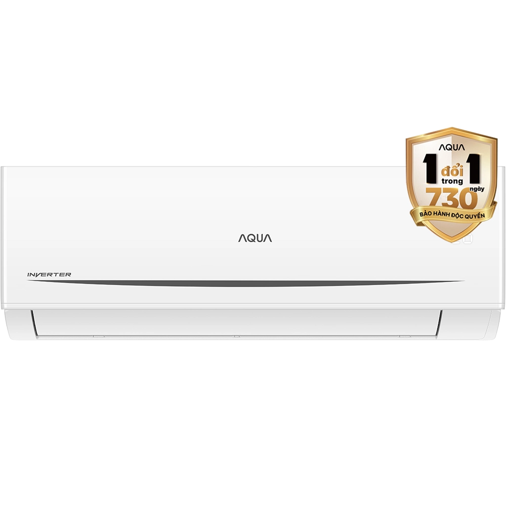 Máy lạnh Aqua Inverter 1 HP AQA-RV10ME - Dưới 15m², R32, Tự làm sạch, Eco tiết kiệm năng lượng