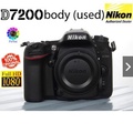 Nikon D7200 DSLR Camera - Body Only [DX Series, APS-C CMOS Sensor, 24.2MP]