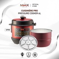 MMX Ewant Cuisinière Pro GP60 6L Multi-Functional Pressure Cooker
