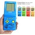 Gameboy 9999 IN 1 - Mainan Brick Game Tetris untuk Anak dan Dewasa, Ukuran Layar 1.2 Inci, Warna Acak