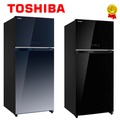 TOSHIBA GR-AG66MA 2 Pintu Kulkas Inverter 661L Gradation Blue