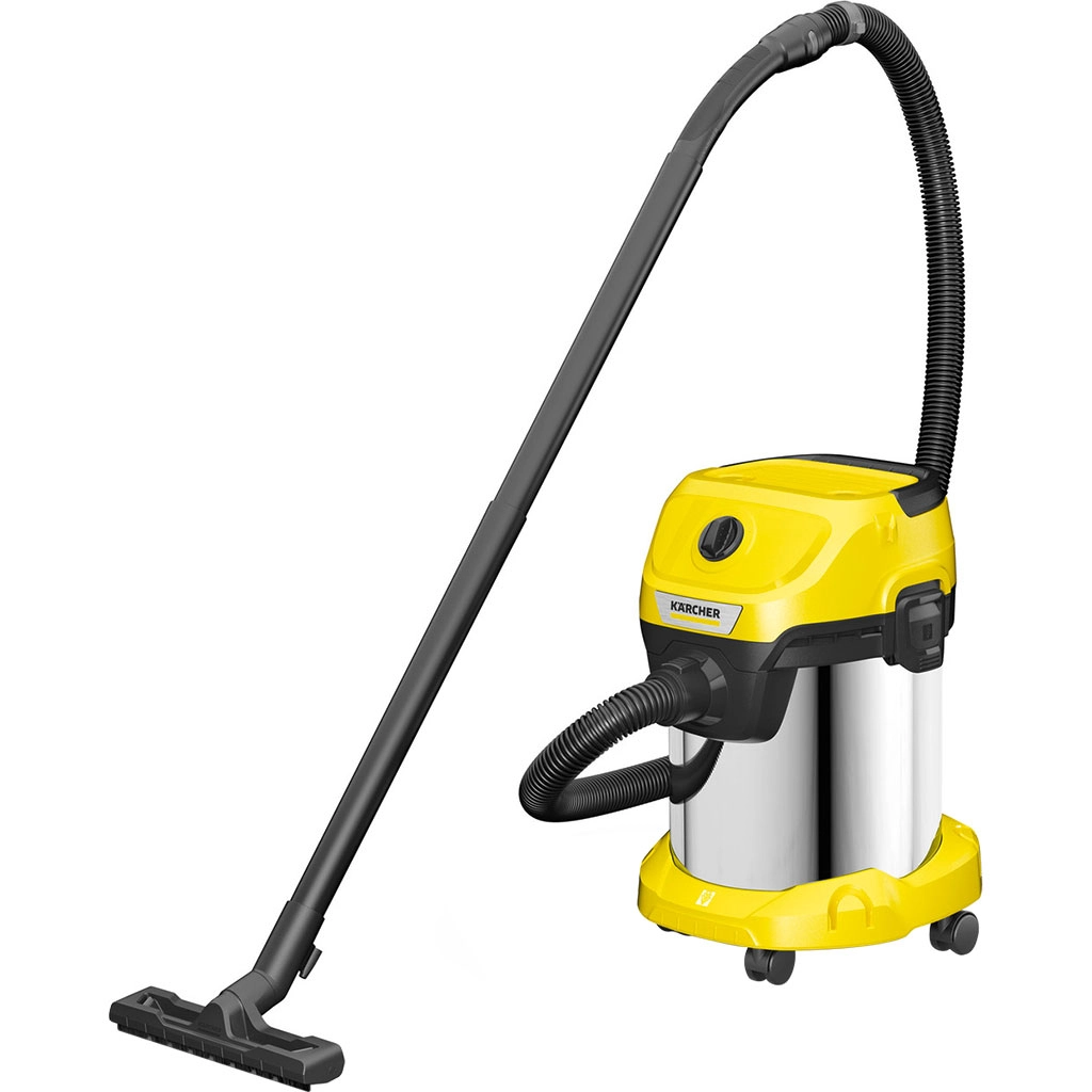 Máy hút bụi khô và ướt Karcher WD 3 S Premium, Model 1.628-135.0, Dung lượng 17L, Trọn bộ 8.2kg