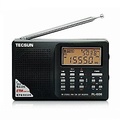 Radio Tecsun PL-606 - Đài FM/AM/SW/MW Kỹ Thuật Số, Kích Thước 127x82x28mm, Trọng Lượng 175g