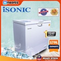 Peti Beku iSONIC ICF-182 170L, Kapasiti Besar untuk Penyimpanan Makanan Jangka Panjang