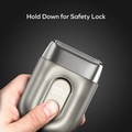MOMAX HL20L 1-Care Raze 充電式迷你防水電鬚刨 鈦色 旋轉式三刀頭