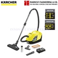 Karcher DS 6 Water Filter Vacuum Cleaner - Hitam, Kuning, 7.5kg, HEPA 13, Kapasiti Air 2L