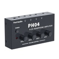 Fosi Audio PH04 แอมป์หูฟัง 4 ช่อง สีดำ ขนาดกะทัดรัด พกพาสะดวก