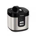 Nồi cơm điện Tefal RK364A68 2L - Bạc đen, gia nhiệt thẳng đứng, chống dính men vân đá