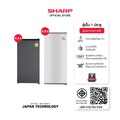 ชาร์ป ตู้เย็น 1 ประตู รุ่น SJ-F15ST-DK ขนาด 5.4 คิว สีเทาเข้ม