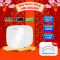 Bình Nóng Lạnh Atlantic Ami SQUARE 15L - Thiết Kế Hiện Đại, An Toàn Tối Đa