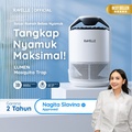 Ravelle MOSQUITO TRAP - Perangkap Nyamuk Elektronik 23cm x 13cm x 13cm, 5W USB Power, UV Light 365-395Nm, Papan Gam