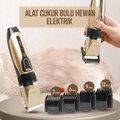 BaoRun K5 Alat Cukur Bulu Hewan Elektrik Rechargeable - Mesin Cukur Domba Kambing Gold
