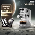 Máy pha cà phê Espresso Winci EM3110, 1.8L, Xám, Kích thước nhỏ gọn