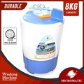 Micromatic MWM-850 8.0kg Semi-Automatic Washing Machine - Blue Single Tub