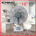 Khind TF166 Kipas Meja 16 Inci Winter Grey